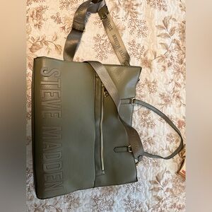 Steve Madden Olive Tote Bag
